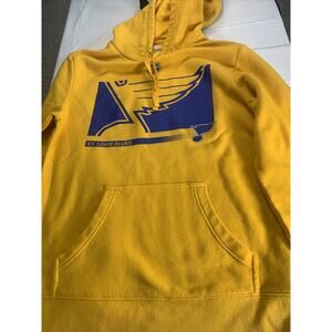 fanatics st louis blues mens medium Sweatshirt Yellow